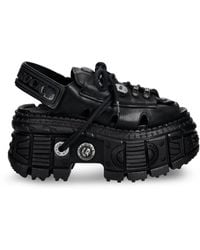 New Rock - Lace-Up Platform Sandals - Lyst