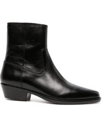 Isabel Marant - Okuni 50mm Leather Ankle Boots - Lyst