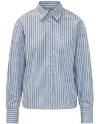 Victoria Beckham - Ellys Striped Shirt - Lyst