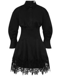 Rebecca Vallance - Claribelle Long-Sleeve Mini Dress - Lyst