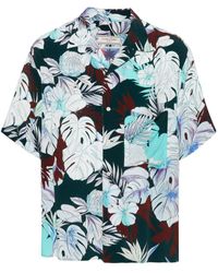 Tintoria Mattei 954 - Floral-print Bowling Shirt - Lyst