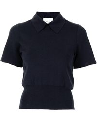 3.1 Phillip Lim - Knitted Short-sleeved Polo Shirt - Lyst