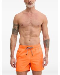 Bogner Fire + Ice - Nelson Drawstring-Waist Logo-Patch Swim Shorts - Lyst