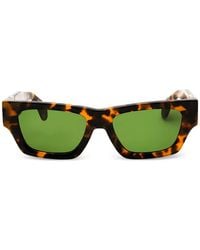 Palm Angels - Magnolia Square-Frame Sunglasses - Lyst
