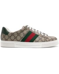 Gucci - Ace GG Supreme Canvas Sneakers - Lyst