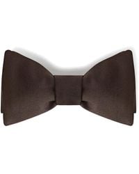 Lardini - Plain-Weave Self-Tie Bow Tie - Lyst