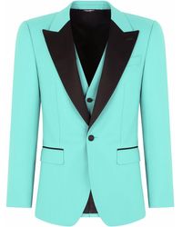 Dolce & Gabbana - Sicilia-fit Three-piece Tuxedo Suit - Lyst