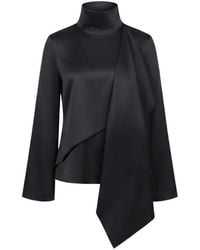 Rohe - Haut Asymétrique À Design Drapé - Lyst
