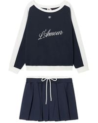 B+ AB - Set Gonna Con Ricamo - Lyst