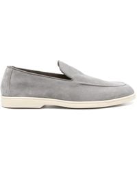 Doucal's - Almond-Toe Loafers - Lyst