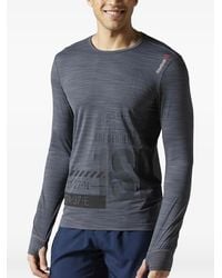 Reebok - T-Shirt Met Lange Mouwen - Lyst