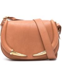 Roberto Cavalli - Small Fang Leather Shoulder Bag - Lyst