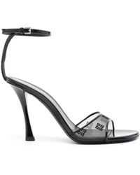 Givenchy - Stitch 95 Leather Sandals - Women's - Calf Leather/polyamide - Lyst