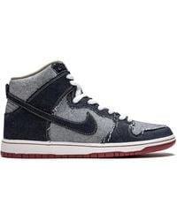 Nike - Sb Dunk High Qs "Reese Forbes Denim" Sneakers - Lyst