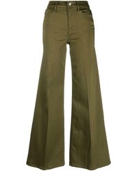 FRAME - Le Pixie Palazzo Wide-leg Jeans - Lyst