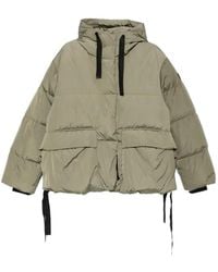 SERGIO MORETTI FIRENZE - Veste Matelassée À Capuche - Lyst