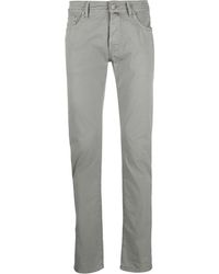 Jacob Cohen - Slim-Cut Trousers - Lyst