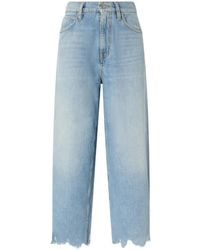 Pinko - Light Jeans With Concealed Fly - Lyst