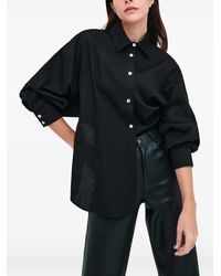 MARCELLA - Ezra Diagonal-Seams Shirt - Lyst