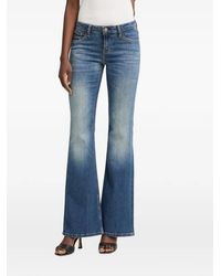 Guess - Low-Rise Bootcut Jeans - Lyst