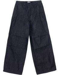 Jil Sander - Elasticated Denim Trousers - Lyst