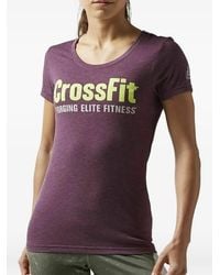 Reebok - X Crossfit Elite Fitness T-Shirt - Lyst
