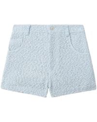 IRO - High-Waisted Tweed Shorts - Lyst