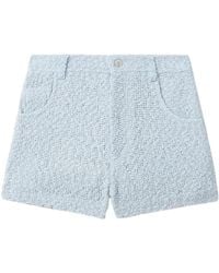 IRO - High-Waisted Tweed Shorts - Lyst