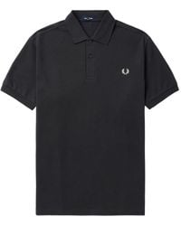 Fred Perry - Poloshirt Mit Logo-Stickerei - Lyst