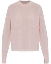 By Malene Birger - Wollen Trui Met Ronde Hals - Lyst