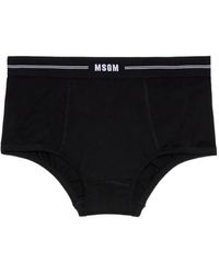 MSGM - Logo-Detail Briefs - Lyst
