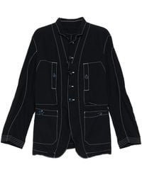 Undercover - Contrast-Stitch Jacket - Lyst
