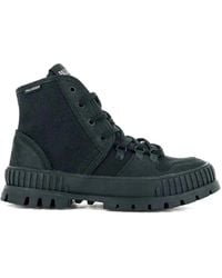 Palladium - Pallashock Lace-Up Ridged-Sole Boots - Lyst