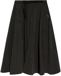 Moncler - Skirt With Belt - Lyst