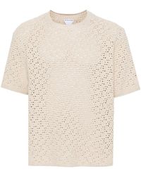 Bottega Veneta - Short-sleeve Knitted T-shirt - Lyst
