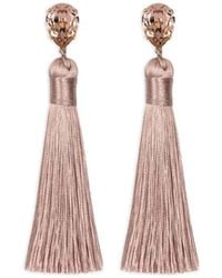 Jennifer Behr - Francine Tassel Earrings - Lyst