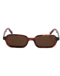 Le Specs - Pilferer Sonnenbrille mit eckigem Gestell - Lyst