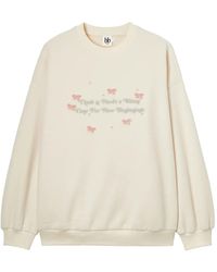 B+ AB - Bow-Embellished Sweater - Lyst
