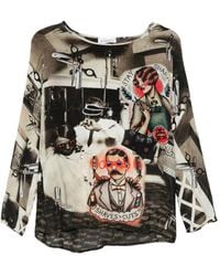 The Artistylist - Blouse Met Print - Lyst