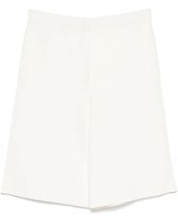 TOTEME - Fine-Knit Shorts - Lyst