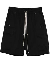 Rick Owens - Cargo-Shorts mit Kordelzug - Lyst
