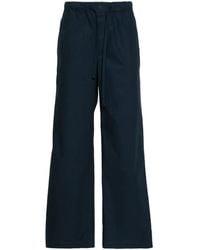 MODES GARMENTS - Poplin Straight-Leg Trousers - Lyst