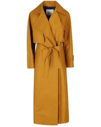 Hevò - Margherita Belted Trench Coat - Lyst
