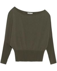 Jonathan Simkhai - Jersey Lavina Drapeado Con Hombros Descubiertos - Lyst