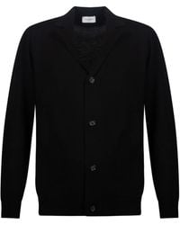 Paolo Pecora - Vest Van Merinowol Met V-Hals - Lyst