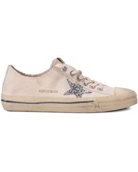 Golden Goose - V-star Canvas Sneakers - Lyst