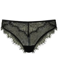 Twinset - Lace Tulle Brazilian Briefs - Lyst