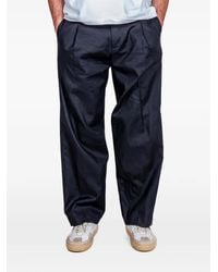 Officina 36 - Straight-Leg Trousers - Lyst