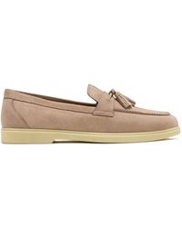 Magnanni - Tassel-Detail Suede Loafers - Lyst