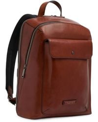 The Bridge - Mattia Leather Flap-Pocket Backpack - Lyst